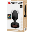 Olman - Light-up Rechargeable Butt Plug (black)